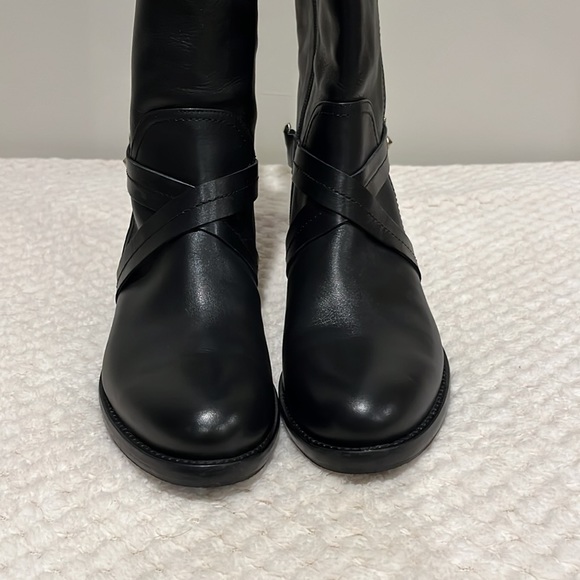 Napoleoni Matteo black leather riding boot - Picture 2 of 4